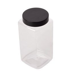 Tall Square Jar